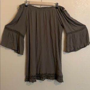 Off the shoulder dress